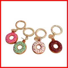 【人気商品】【在庫処分】【特価商品】【在庫セール】【特別セール】AirTag ケース MAACKIA 2個セット かわいい エアタグ ドーナツ シリコン カバー キーホルダー 衝撃吸収 全面保護 紛失防止 落下防止 おしゃれ リングロープ 付き