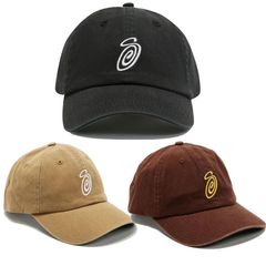 STUSSY Swirly S Low Pro Cap キャップ ステューシー 男女兼用