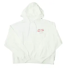 新品 NEON SIGN ネオンサイン 19SS 日本製 KOKAKOLA HOODIE コカコーラフーディ No.1055 46 Bright White オーバーサイズ プルオーバー パーカー トップス g4582