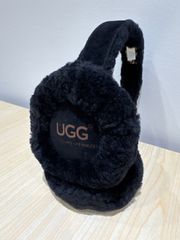 アグ　UGG イヤーマフラー　イヤーマフ　黒　ブラック