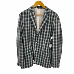 ポロバイラルフローレン Polo by RALPH LAUREN チェック柄 3B シングルテーラードジャケット メンズ  42R