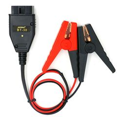 Shengshou 車バッテリー配線 メモリセーバー OBD2アダプター メモリーバックアップ コネクタ バッテリークランプ 車 ECU緊急電源 12Vバッテリー接続用