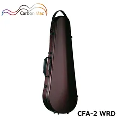 カーボンマック CFA-2 WRD スリム ワインレッド 軽量 丈夫 カーボンファイバー製 ビオラケース ハードケース