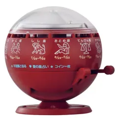 【新品未開封】本物　ルーレット式おみくじ器【赤】 Amazon.co.jp: ルーレット式 おみくじ器 レッド 赤色 ミニチュア