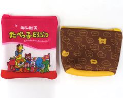 [중고] 가방 전 2 종 세트 여행 파우치 [이치 반 쿠지 타베코 도부츠 ~ Tabekko Travel Collection ~] D 상