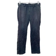 Dickies ワークパンツ W33 ディッキーズ スリムストレート ブラック 古着卸 アメリカ仕入 2405-231