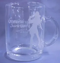 【中古】マグカップ・湯のみ(キャラクター) オリジナルジェミニグラスマグ 「PS2ソフト クラ大戦V EPISODE 0 荒野のサムライ娘」 セガダイレクト予約特典