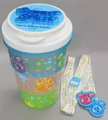 【中古】マグカップ・湯のみ ミッキー＆ミニー(水滴) ポップコーンバケット 「サマースプラッシュ2014」 東京ディズニーリゾート限定