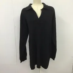 SLY スライ ワンピース ミニスカート 030gaz73-1690 COLLARKNITショートワンピース 長袖ニット
