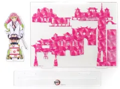 【中古】アクリルスタンド・アクリルパネル 甘露寺蜜璃 ワールドツアー 描き下ろしイラスト アクリルスタンド 「ワールドツアー上映 鬼滅の刃 上弦集結、そして刀鍛冶の里へ」 劇場グッズ