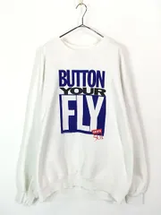 古着 90s USA製 Levi's 501 「BUTTON YOUR FLY」 ジーンズ ボックスロゴ スウェット トレーナー XL 