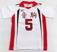 【中古】Tシャツ 音駒高校 孤爪研磨モデル 高校ユニフォーム(セカンド) ホワイト Mサイズ 「ハイキュー!!」