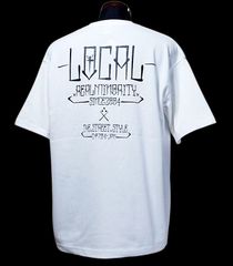 RealMinority リアルマイノリティー Tシャツ (Local) 9.1oz LooseFit T-shirt カラー：ホワイト 5,980円(内税)