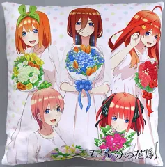 【中古】クッション・抱き枕・本体 集合(花束) プリントスクエアクッション3 「五等分の花嫁∬」