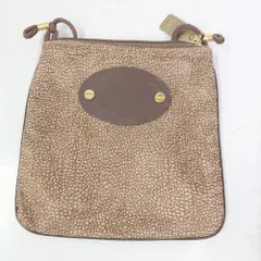 ◇ Θ BORBONESE ボルボネーゼ 総柄 総柄ミニポーチ ブラウン系 レディース E  【1508060025227】