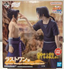 BANDAI SPIRITS 이치 반 쿠지 NARUTO-나루토- 질풍전심을 담는 붉은 눈동자 라스트원상 Revible Moment-우치하 사스케&우치하 이타치-