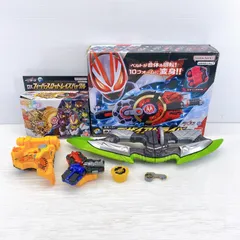 ◆仮面ライダーギーツ 変身ベルト DXデザイアドライバー ・DXフィーバースロットルレイズバックル・DXパワードビルダーバックル&ギガントバックルセット・ DXニンジャデュアラー まとめて セット 中古品◆