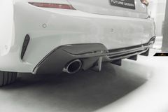【FUTURE DESIGN 正規品】BMW 3シリーズ G20 G21 M-TECH Mスポーツ 前期車 リアバンパー用 ディフューザー 本物DryCarbon ドライカーボン エアロ カスタム