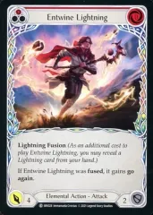 【中古】Flesh and Blood BRI028[C]：Entwine Lightning (3)