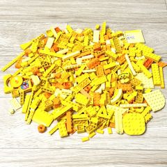 LEGO レゴ イエロー オレンジ 黄色系 中古 パーツ ブロック プレート スロープ 大量 ばら売り 部品取り LY-230914-06