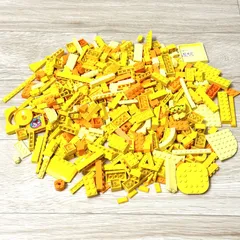 LEGO レゴ イエロー オレンジ 黄色系 中古 パーツ ブロック プレート スロープ 大量 ばら売り 部品取り LY-230914-06