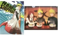 【中古】クリアファイル ナルト(四代目火影)/ナルト＆クシナ＆ミナト A4クリアファイルセット(2枚組) 「NARUTO-ナルト- 疾風伝」
