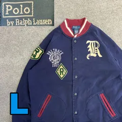 POLO RALPH LAUREN スタジャン XL POST JUNK / 90's POLO RALPH LAUREN ”POLO BALL” サテン