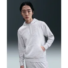 ナイキ スウェット パーカー 長袖 メンズ NIKE クラブ フレンチテリー プルオーバー 裏毛 スエット パーカ フーディ スポーツウェア 男性 紳士 スポーツMIX  服 ライトグレー  nike CLUB  メンズファッション/FN3867-051
