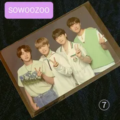 BTS SOWOOZOO ミニフォト ユニット(JIN/SUGA/J-HOPE/JIMIN)⑦