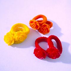 バラのゴム(2つセット)