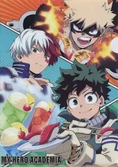 【中古】クリアファイル 緑谷＆爆豪＆轟＆集合 A4クリアファイル 「僕のヒーローアカデミア×無添くら寿司」 プレゼントキャンペーン第2弾特典