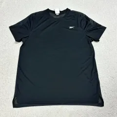 Reebok(リーボック) 半袖Tシャツ 機能性 黒 2xl