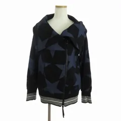 ヴィヴィアンウエストウッドレッドレーベル Vivienne Westwood RED LABEL ハイネックジャケット スウェット コットン スター 星 オーブ 刺繍 ジップアップ 黒 ブラック 紺 ネイビー 3のサムネイル