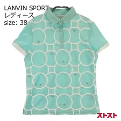 LANVIN SPORT ランバン スポール 半袖ポロシャツ 総柄 総柄 ブルー系 38 [240001895783]#のサムネイル