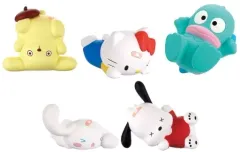 【中古】トレーディングフィギュア 全5種セット 「サンリオキャラクターズ すってんころりんフィギュア」