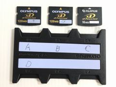 オリンパス など xDピクチャーカード 128MB ２枚 16MB 1枚 やや美品 中古