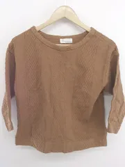 ◇ green label relaxing UNITED ARROWS 長袖 ブラウス カットソー ライトブラウン系 レディース P  【1301190014914】