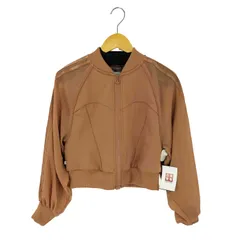 アディダスオリジナルス adidas Originals SUPER GIRL TRACK TOP シアー クロップドブルゾン レディース JPN：S 
