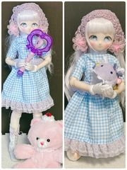 乙姫ドール アウトフィット ワンピース アリス・ブルー パラボ80 妖精