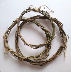 リース土台(3個) 藤つる リース 工作 素材 ハンドメイド アレンジ 送料無料