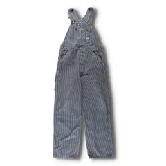 古着 60~70年代 リー Lee ヒッコリーストライプ オーバーオール USA製 メンズw32相当 ヴィンテージ/eva003573