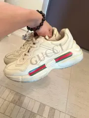 Gucci グッチ ライトン カットアウト US5.5 JP24.5cm 未使用 Gucci グッチ ライトン カットアウト US5.5 JP24.5cm 未使用 - メルカリ