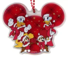 【中古】置物・装飾品 ミッキー＆フレンズ(B) アクリルオーナメント 「Happyくじ ディズニー クリスマスオーナメントくじ2024」 アクリルオーナメント賞
