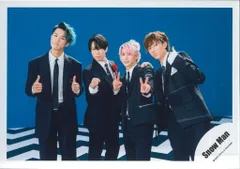 SnowMan ブラザービート 岩本照/宮舘涼太/阿部亮平/佐久間大介 公式写真 *1枚