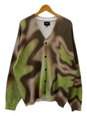 HUF (ハフ) SPACE DUST CARDIGAN Vネック カーディガン KN00506 XXL ブラウン メンズ/078