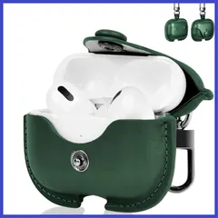 エアーポッズプロケース 第2世代 男女兼用 第1世代/ イタリアンレザー airpods レザー pro ケース ケース 革 高級本革 Pro PUレザー 全面保護 AirPods フロントLEDライトが隠れない ワイヤレス充電に対応 AIYYXX 衝撃吸収保