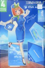 【中古】アクリルスタンド・アクリルパネル 中野四葉 特大アクリルスタンド 「きゃらっとくじ 五等分の花嫁∬～FIVE AIRLINE～」 D賞