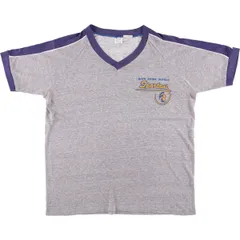 古着 80年代 チャンピオン Champion トリコタグ カレッジ Vネック リンガーTシャツ USA製 レディースL相当 ヴィンテージ/eaa574195