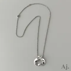 新品級✨ジョージジェンセン　ハートバイハート　ペンダントトップ　シルバー925 Georg Jensen GEORG JENSEN ハートバイハート スフィア