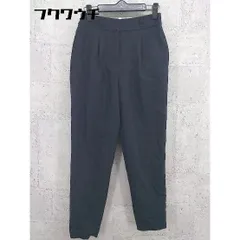◇ NATURAL BEAUTY BASIC ナチュラルビューティーベーシック スラックス パンツ サイズXS ネイビー レディース 【中古】 【1002801487737】